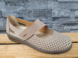 Damen  Hallux Gesundheitsschuhe Axel Comfort  Leder Schuhe Weite H