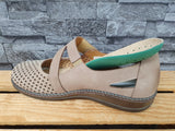 Damen  Hallux Gesundheitsschuhe Axel Comfort  Leder Schuhe Weite H