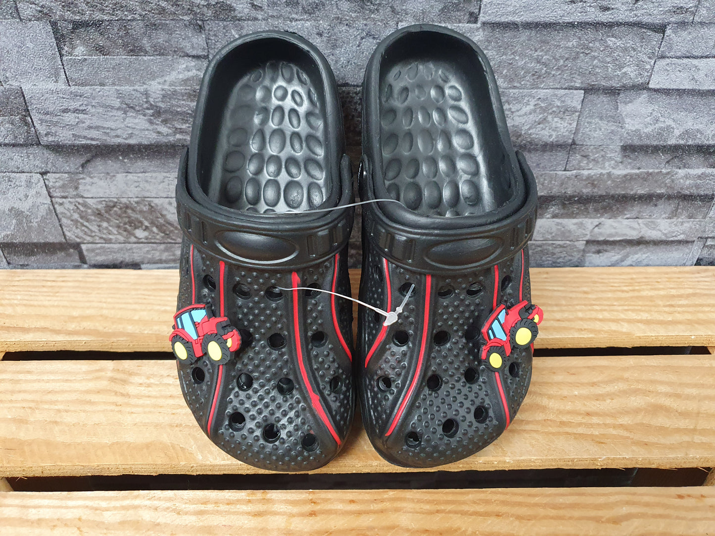 Clogs Kinder Hauschuhe Strandschuhe Motiv