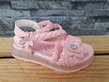 Kinder Sandalen  1 x Klett  Blume Badeschuhe Größen 20-35