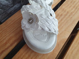 Kinder Sandalen  1 x Klett  Blume Badeschuhe Größen 20-35