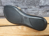 Scandi Damen Pantolette Sandalette Gold Glitzer Größe 37-39