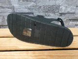 Damen Sandalen 3 x Klett  Schwarz  Steinchen Riemensandalette Plateau