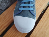 Slobby Mädchen Sneaker Sportschuhe Freizeitschuhe Jeansblau   Pink 1 x Klett