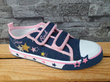 Rock and Joy Mädchen Sneaker Freizeitschuhe Schuhe Sommer 2 x Klett