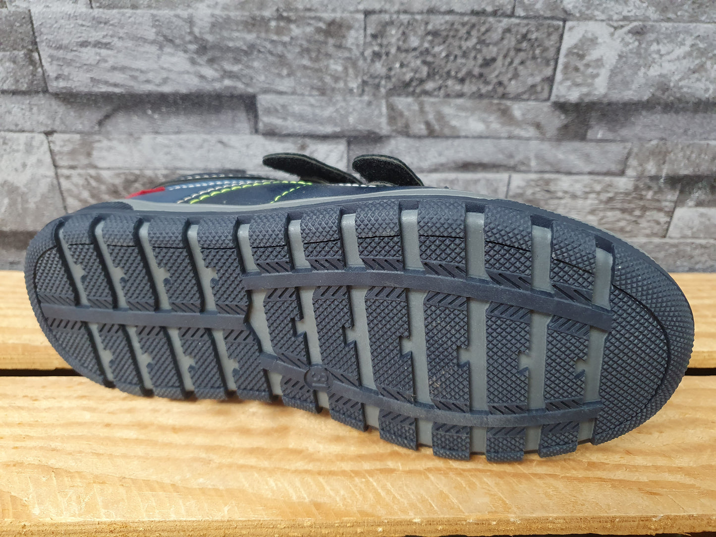 Kinder Schuhe Freizeitschuhe 2 x Klett  Grau & Blau & Schwarz