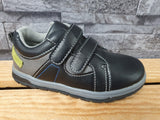 Kinder Schuhe Freizeitschuhe 2 x Klett  Grau & Blau & Schwarz