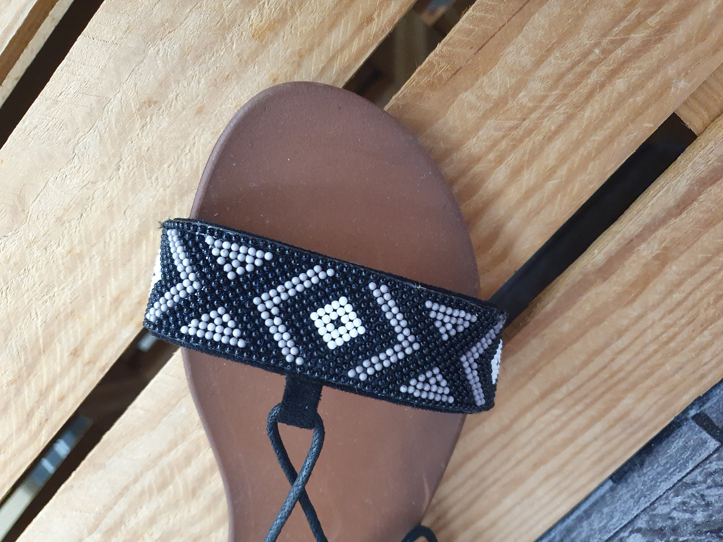 Damen Sandalen Sandalette Schwarz