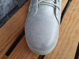 Damen Sneaker Nieten   Knöchelschuh Silber Schwarz  &  Schuhe