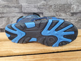 Kinder Sandalen Sandalette Schuhe Sommer 3 x Klett Blau & Grau &Schwarz & Braun