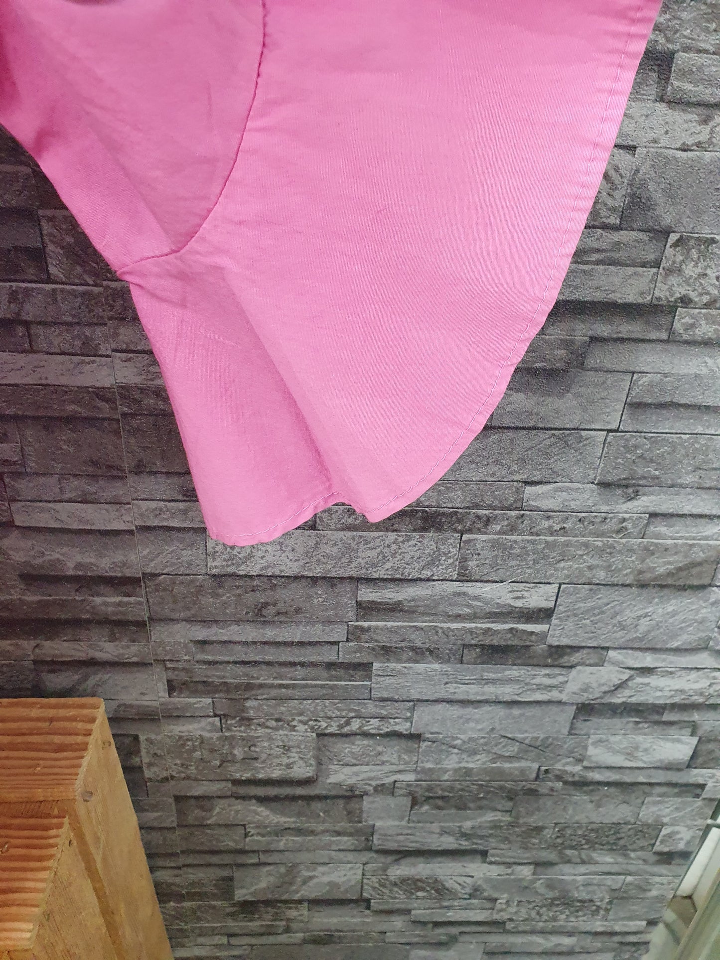 Made In Italy Bluse Shirt Fuchsia Größe  36-44 Einheitsgröße