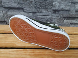 Kinder Sneaker Schuhe Teil  Knöchelschuh  Camouflage  Grün Gr. 26-34