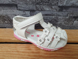 Kinder Mädchen Sandalen Sommer Strandsandaken Freizeitschuhe Schwarz  & Weiß