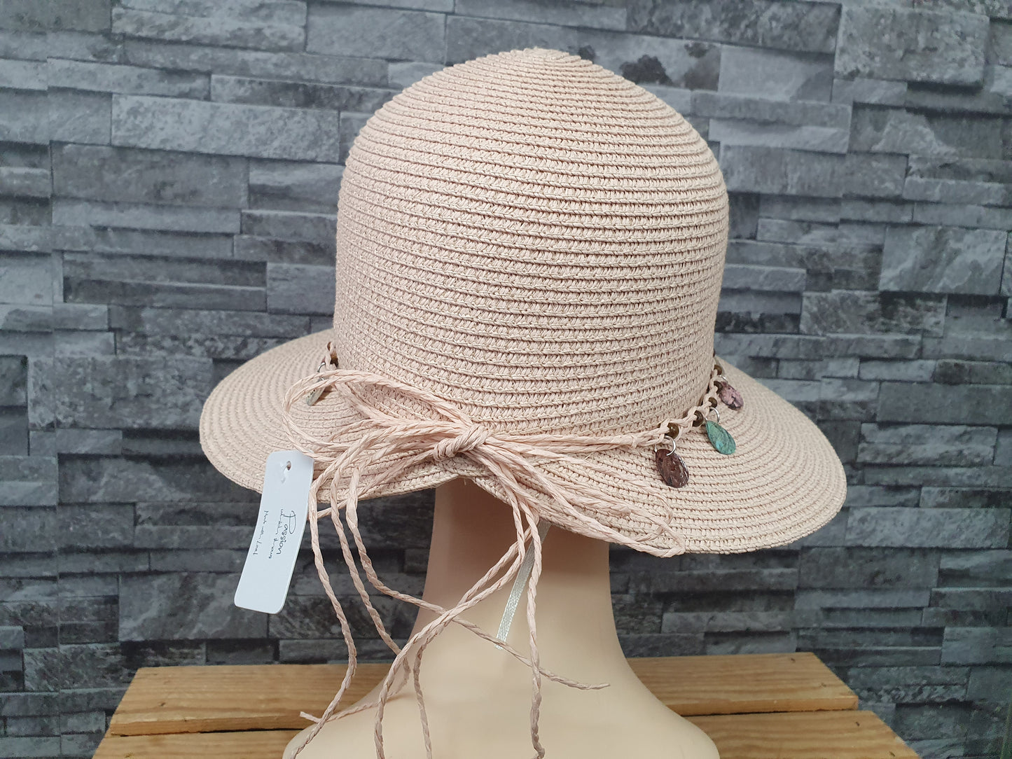 Damen Sonnenhut Sommer Hut Rosa & Blau