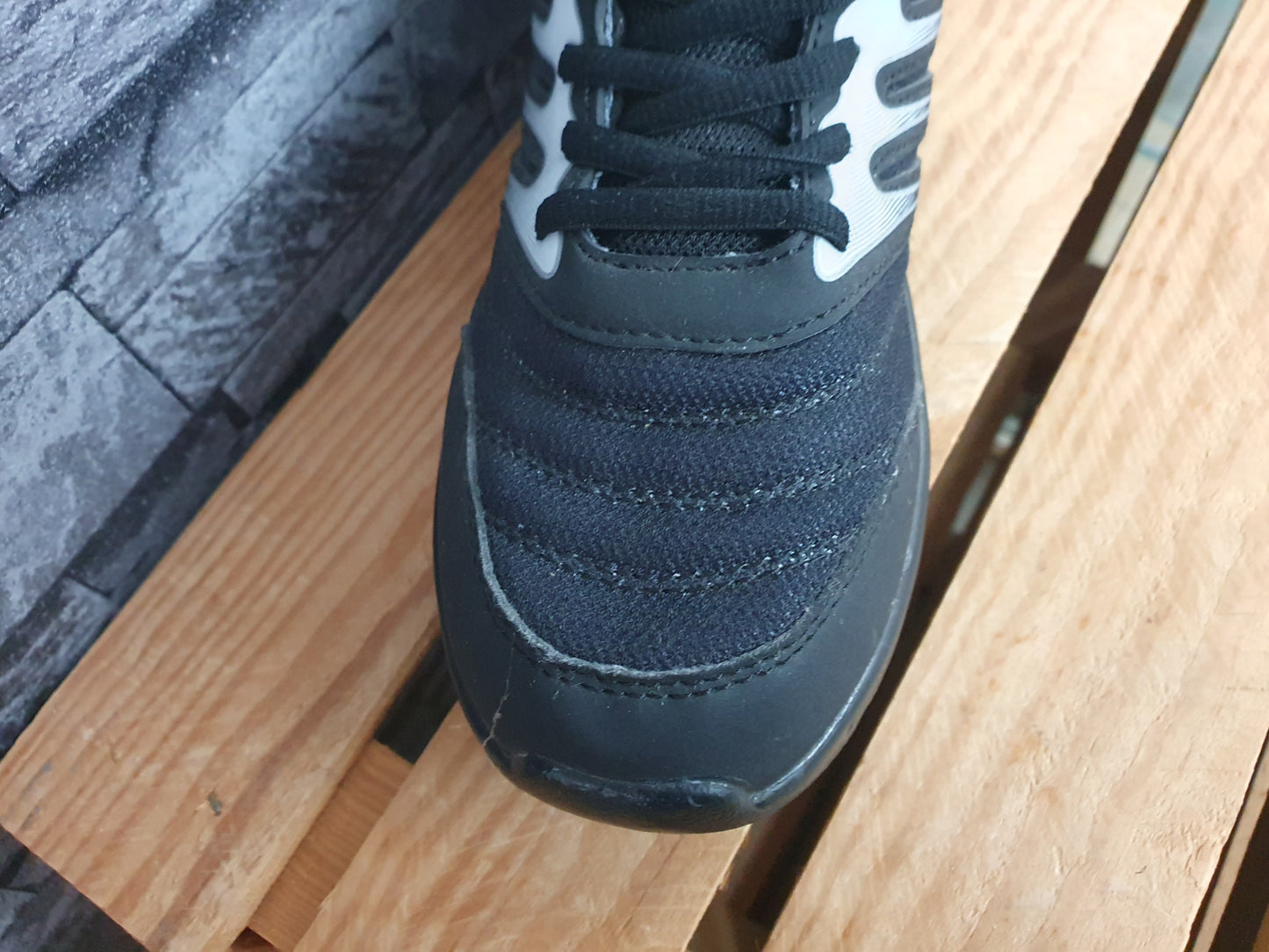 Kinder Sneaker in Blau &  Schwarz Schuhe Freizeitschuhe  Gr. 38,39