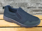 Herren Sneaker Sportschuhe Schuhe Schwarz  & Grau & Blau Gr. 40, 41 , 43