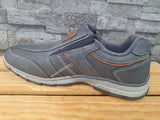 Magnus Herren Halbschuhe Schuhe Blau 2x Gummizug Gr.40