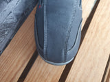 Magnus Herren Halbschuhe Schuhe Blau 2x Gummizug Gr.40