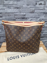 Original Louis Vuitton Delightful PM Pivoine  Schultertasche