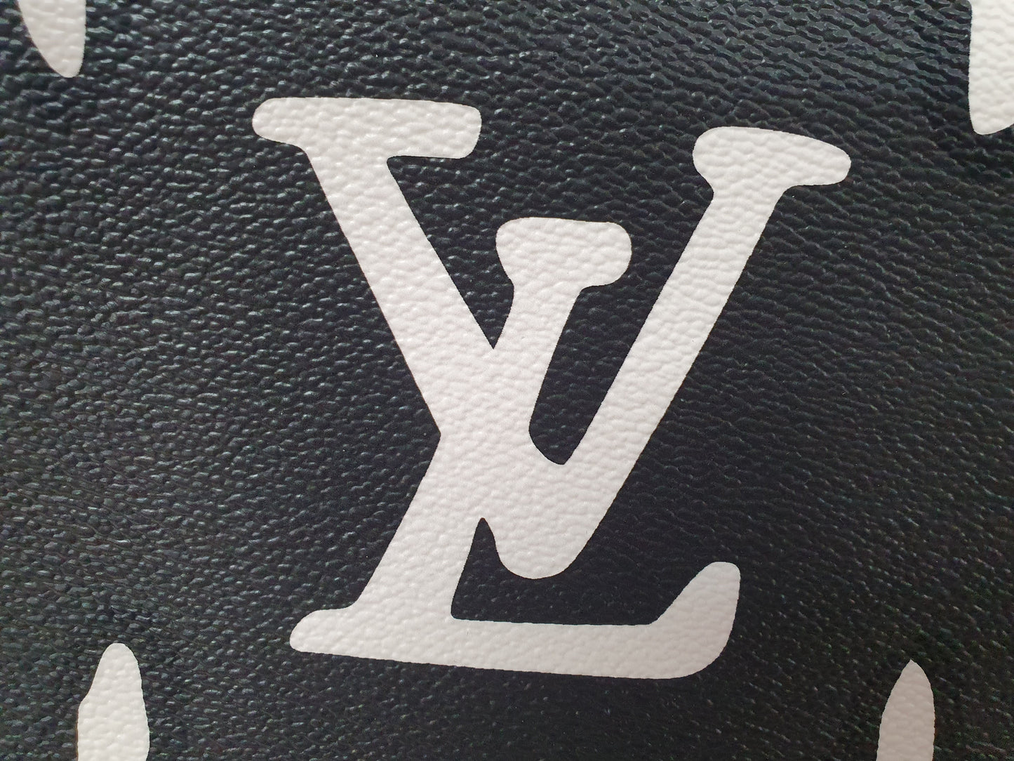 Original Louis Vuitton Neverfull MM Wild at Heart Schwarz Leder Neuwertig