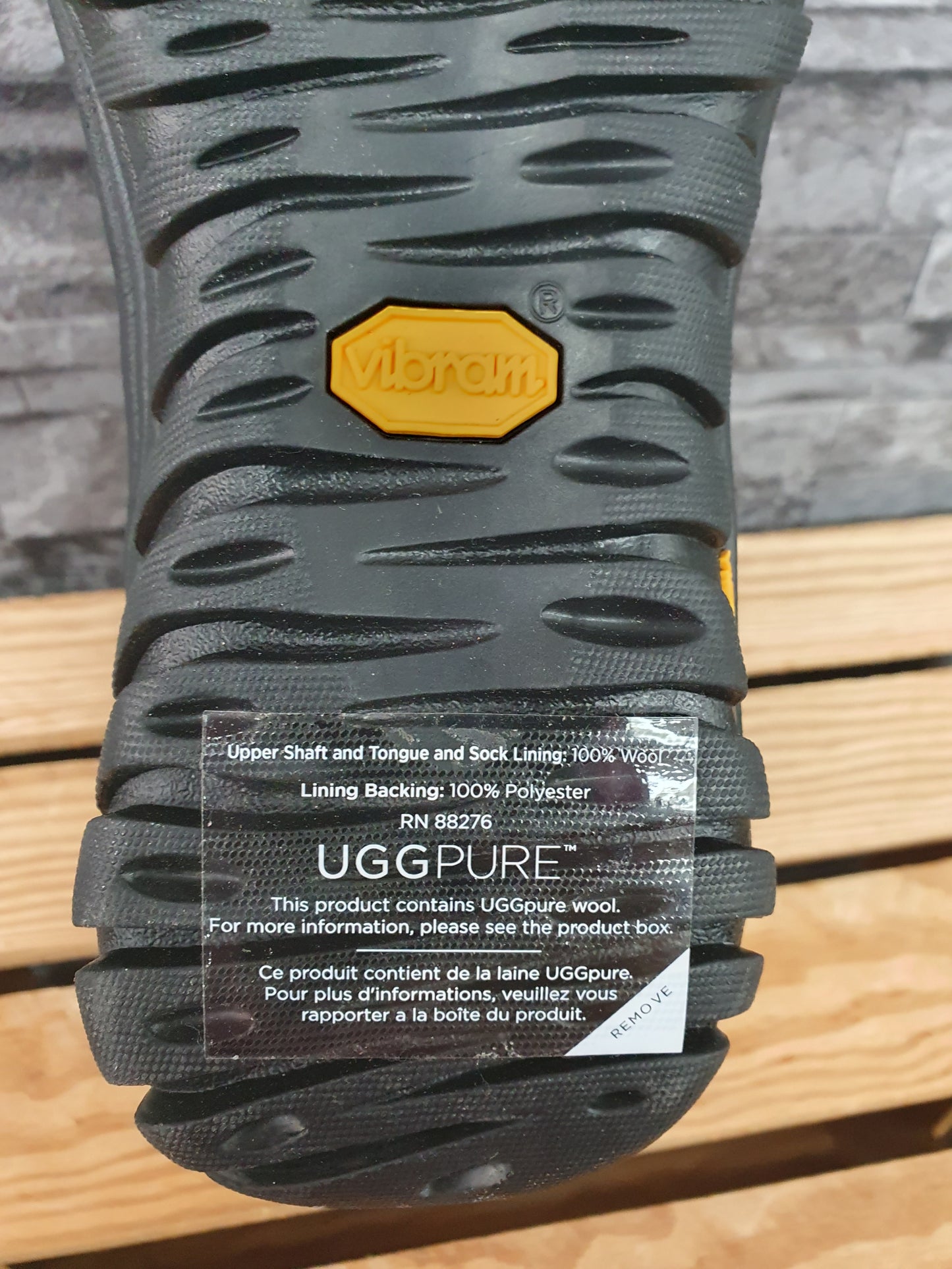 NEU! Original UGG Boots Adirondack Boot III Grau Leder Wasserdicht Lammfell Gr.40