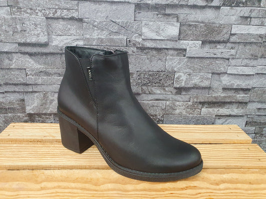 Axel Comfort Leder Stiefeletten Weite G 1/2  Gummisohle Schuhe