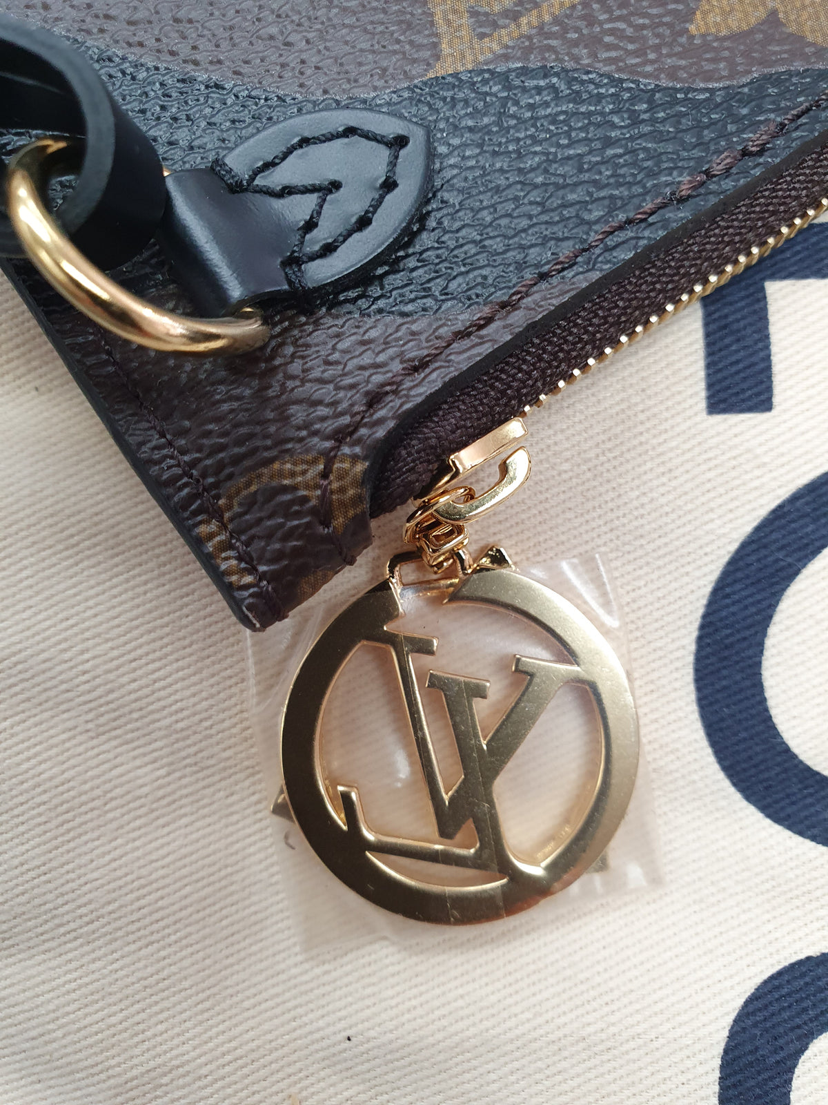 NEU! Original Louis Vuitton Neverfull MM Monogram Camouflage League Of Legends