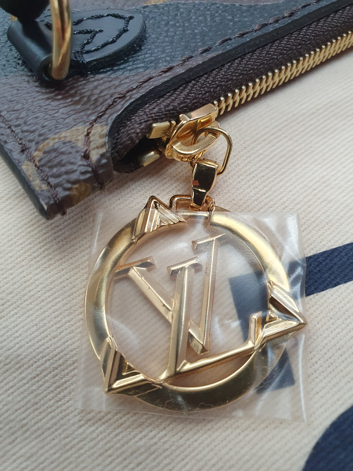 NEU! Original Louis Vuitton Neverfull MM Monogram Camouflage League Of Legends