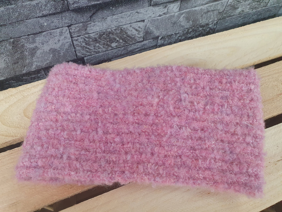 Damen Stirnband Winter 80% Vikcose / 20% Wolle Warm Beige ,Grau ,Rosa ,Schwarz